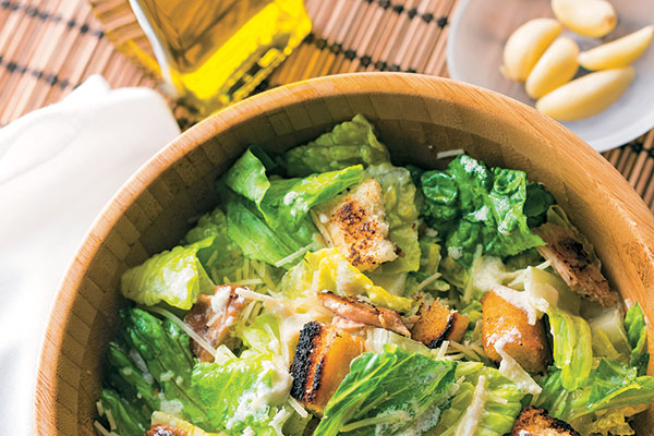 Chicken Caeser Salad Cannabis Now