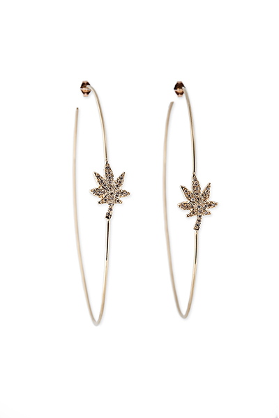 Cannabis Earrings Cannabis Now