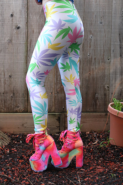 Marijuana Leggings Cannabis Now