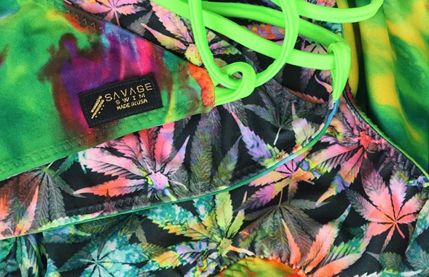 Savage Swim Weed Bikini Reefer's Closet