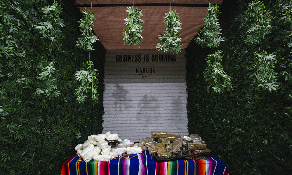Narcos Mexico Marijuana NYC Rooftop Party Cannabis Now