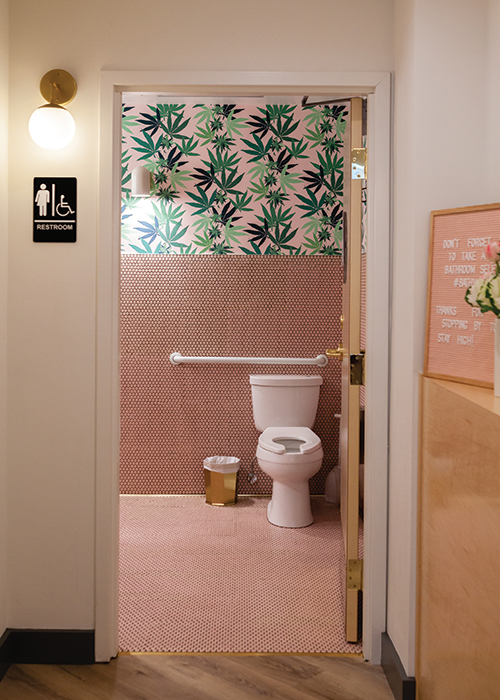 Bathroom dispensary Vapor Room