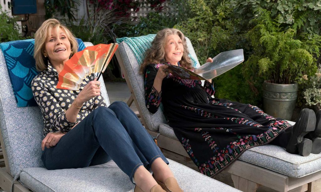 ‘Grace & Frankie’: Seniors Who Smoke