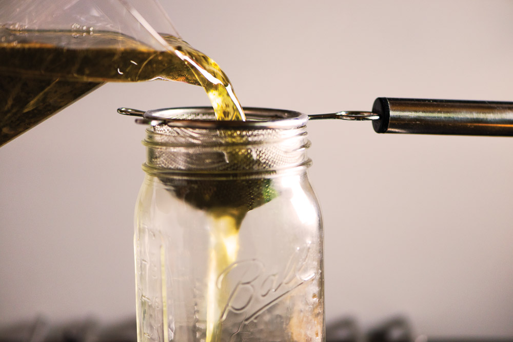 make cannabis-infused simple syrup for mocktails