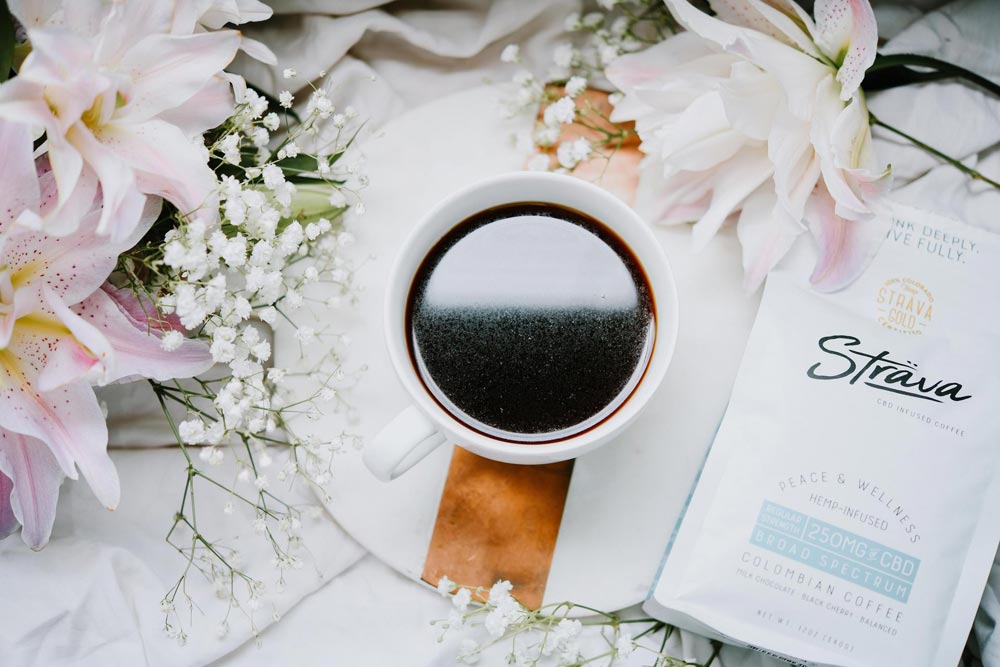 Strava CBD coffee