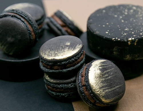 gourmet cannabis macarons