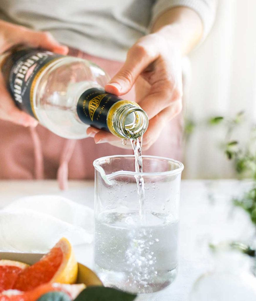 homemade perfume gift using Everclear