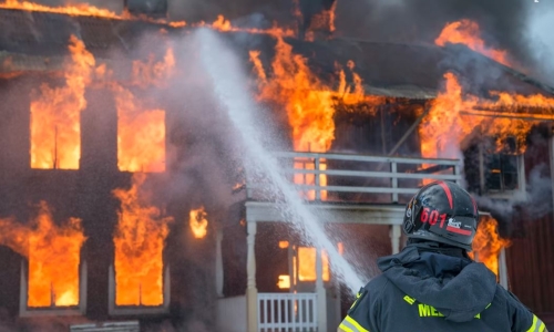 Million Dollar Home Used for Illegal Marijuana Grow Engulfed in Flames cannabis news