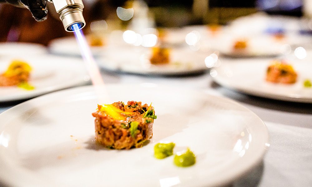 Wagyu Toro Tartare by Chef Derek Upton