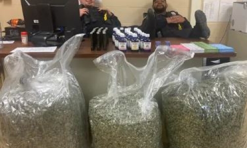 Illinois police department goes viral for Marijuana photo