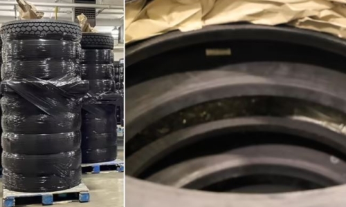 More than 3000 pounds of Marijuana stuffed into tires entering Detroit