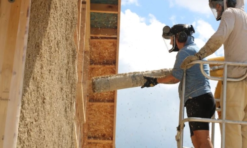 Hempcrete shows promise for healthy housing rehabilitation
