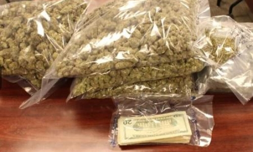Traffic stop leads to officers finding nearly 6 pounds of Marijuana during search
