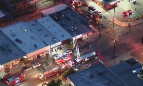 Fire breaks out at North Hollywood Cannabis growing operation