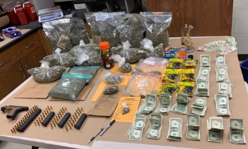 Police find stash of Marijuana after mistaken text to officer