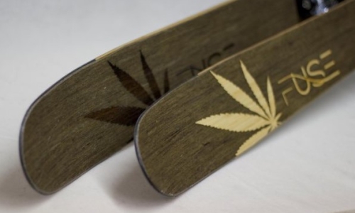 Manufacturing skis from Hemp tapes