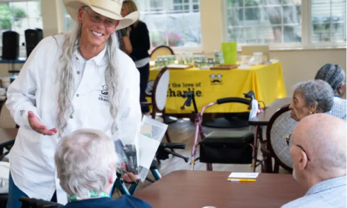 Michigan senior tours state touting effects of Medical Marijuana 