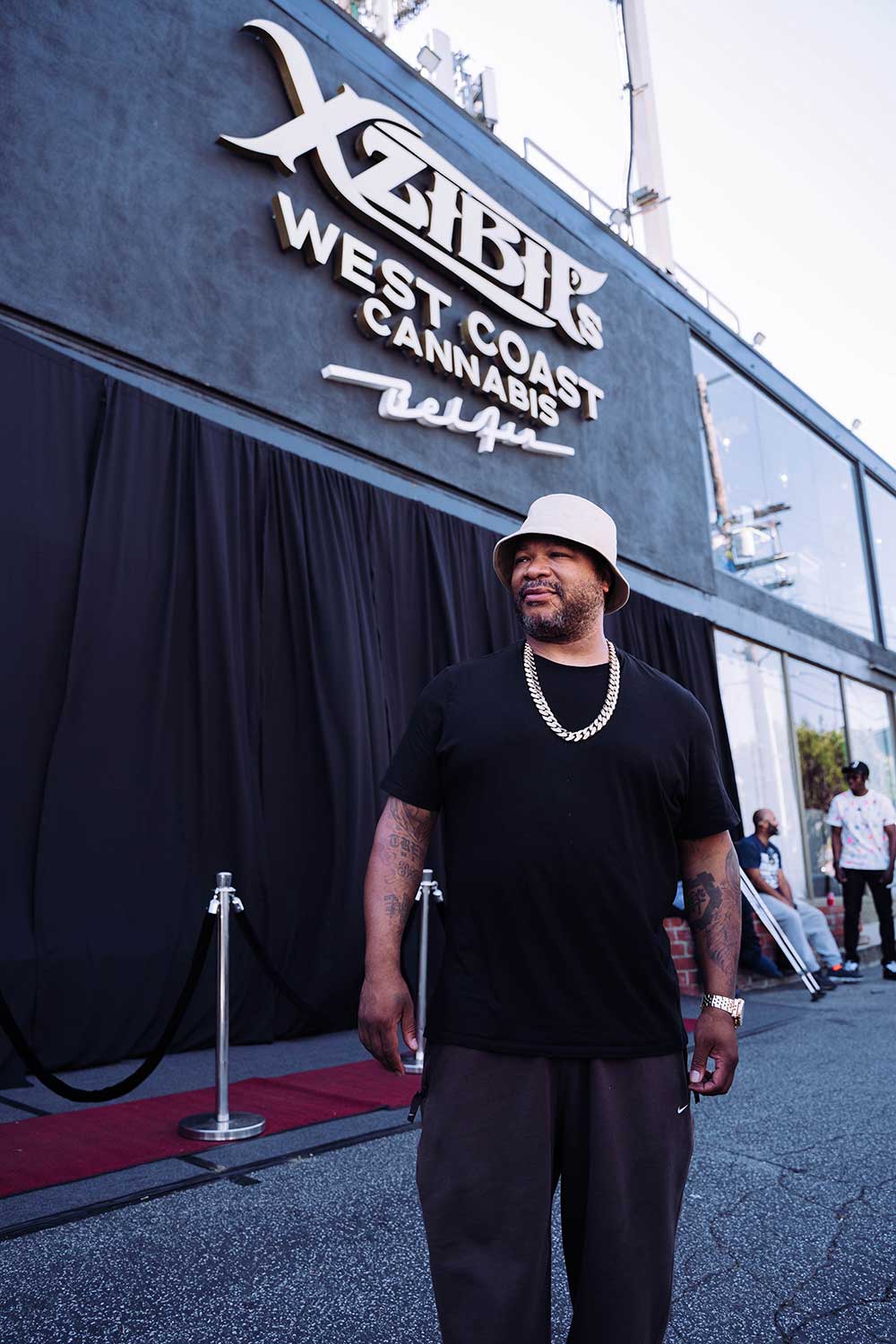 Xzibit outside his new cannabis store