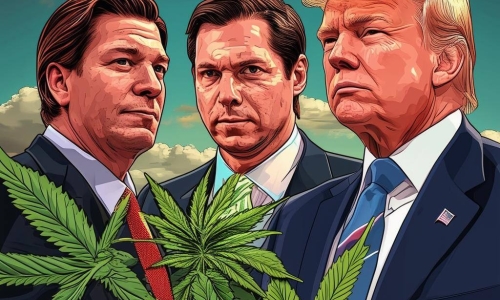 DeSantis Battles Former Allies Donald Trump, Jeff Roe Over Florida's Cannabis Legalization Push